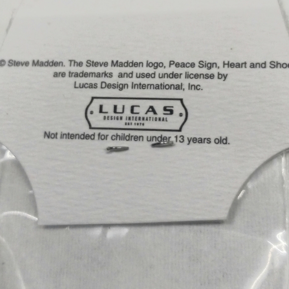 Steve Madden Double Band - Knuckle RINGW/ Crystal Gold Plated  Size 7 NEW - Picture 4 of 6